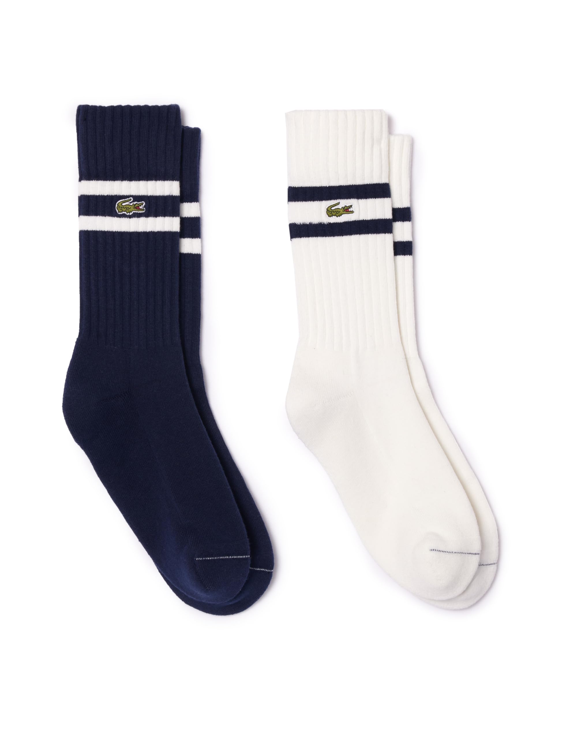 Lacoste 2-Pack Terry Crew Socks