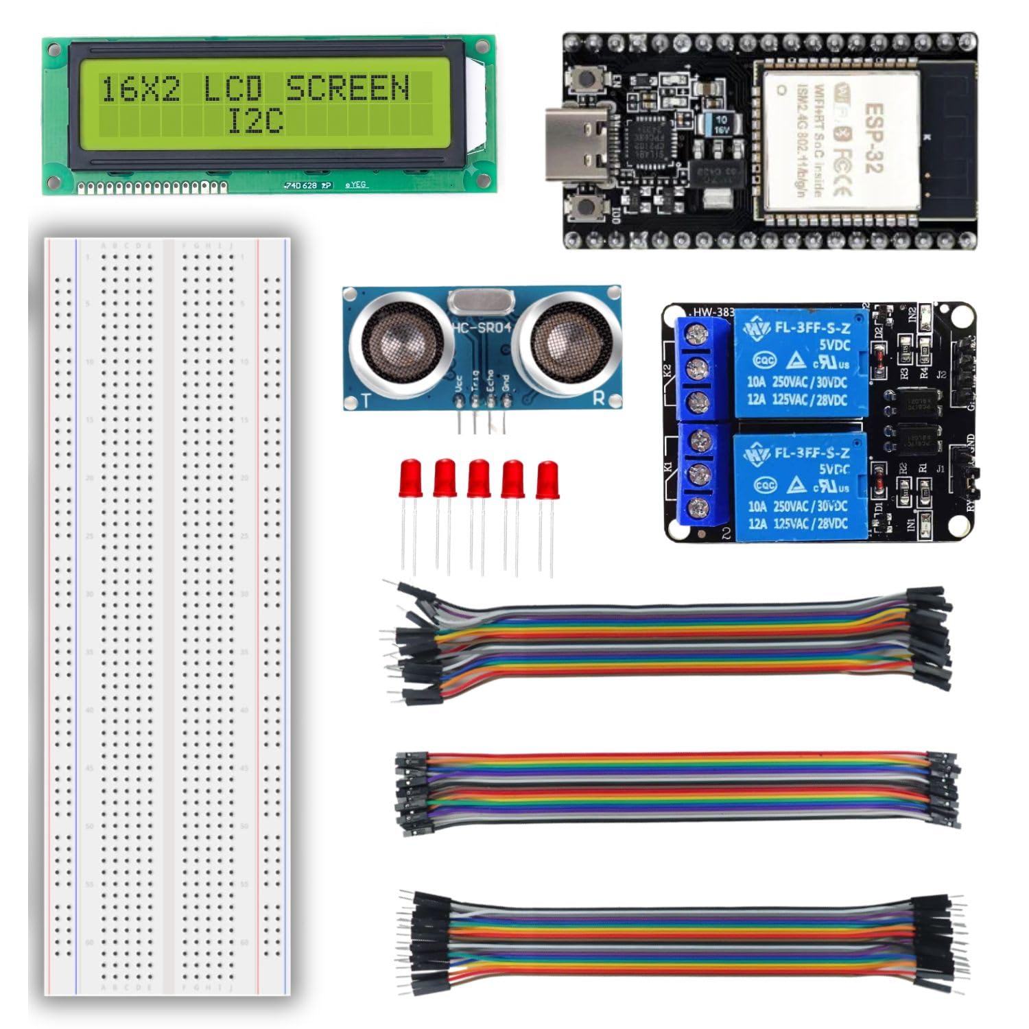 Esp32 starter kit pro | DIY Smart home project | DIY Ultrasonic Distance measure device & more-image-1