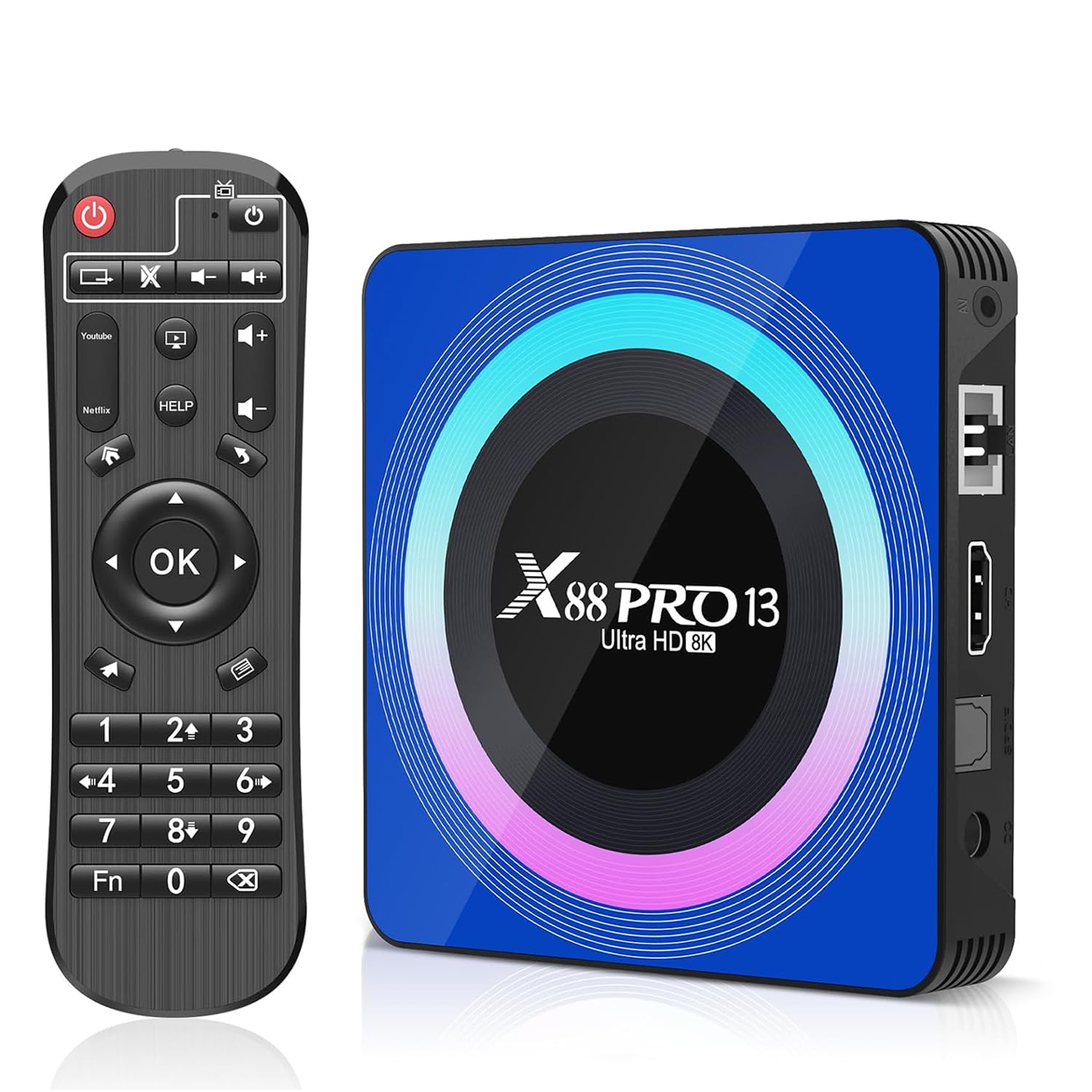 Android TV Box 13.0, 4 Go RAM 128 Go ROM RK3528