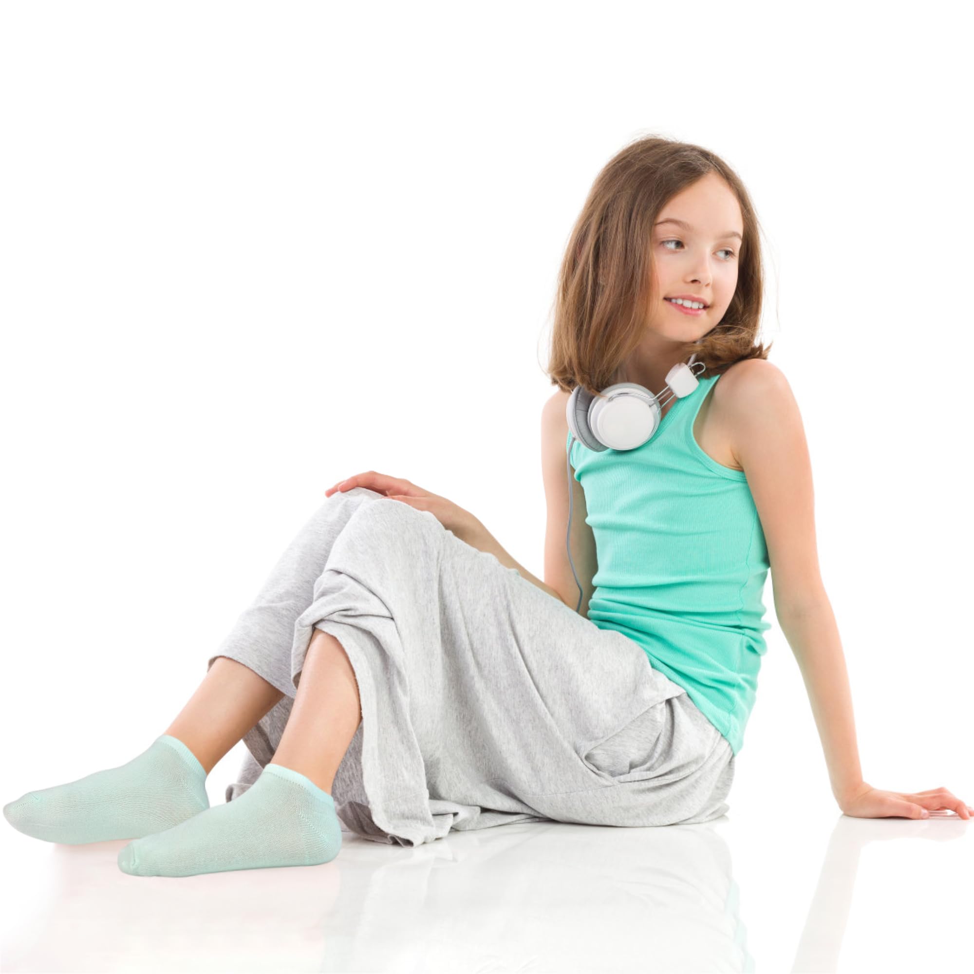 Lot de 20/24 paires de chaussettes basses respirantes pour bébé (0-13 ans)