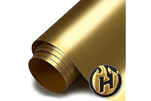 20" Gold Puff Heat Transfer Vinyl for Shimmering Designs