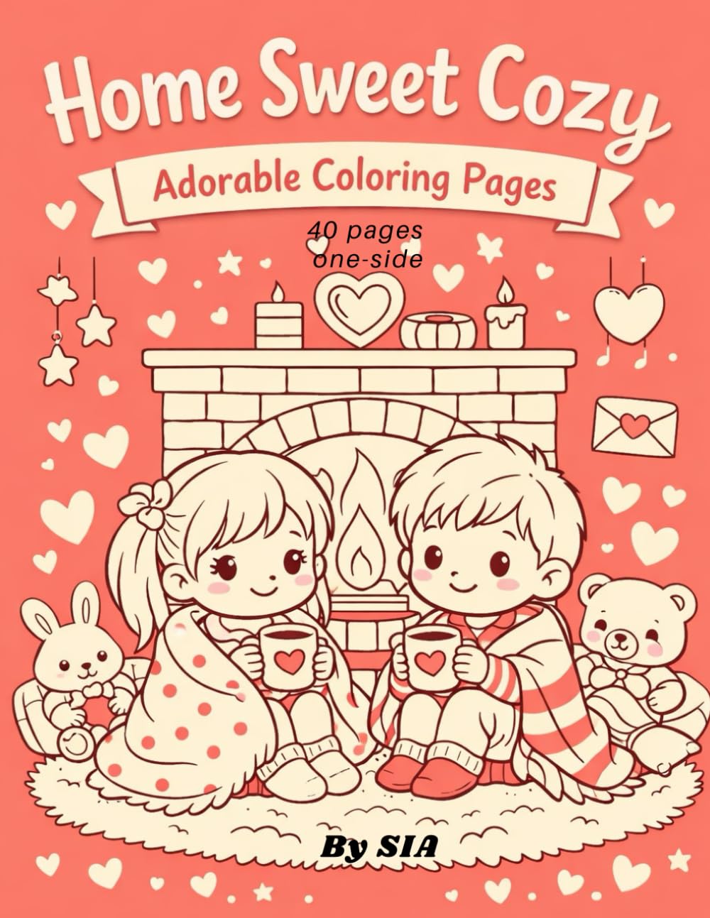 Sweet Home Cozy: Adorable Coloring Pages