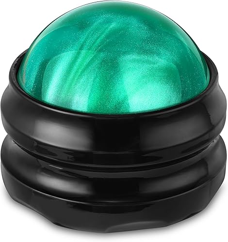 Miniatura 8 de YESMET Bola de rodillo de masaje, bola de masaje manual para aliviar el dolor muscular, terapia de automasaje y relajación, herramientas de cuerpo
