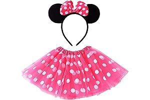 Adorable Minnie Mouse Tutu for First Birthday Festivities