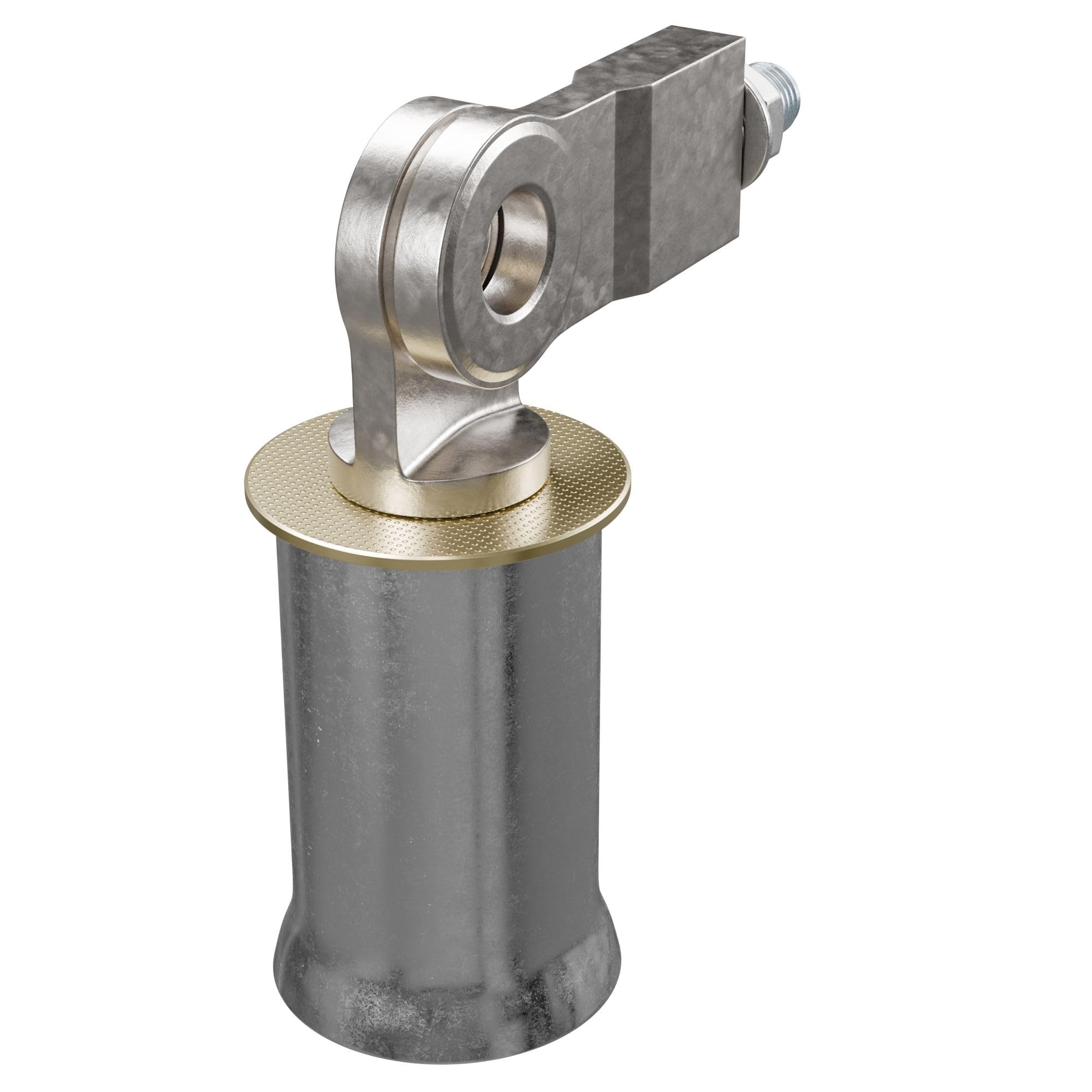 Amig - Chiusura di Sicurezza per Serrande Avvolgibili, Mod SBL-01, Acciaio Zincato, Compatibile con Lucchetti 200-75 e 201-60, Include Supporto di Chiusura