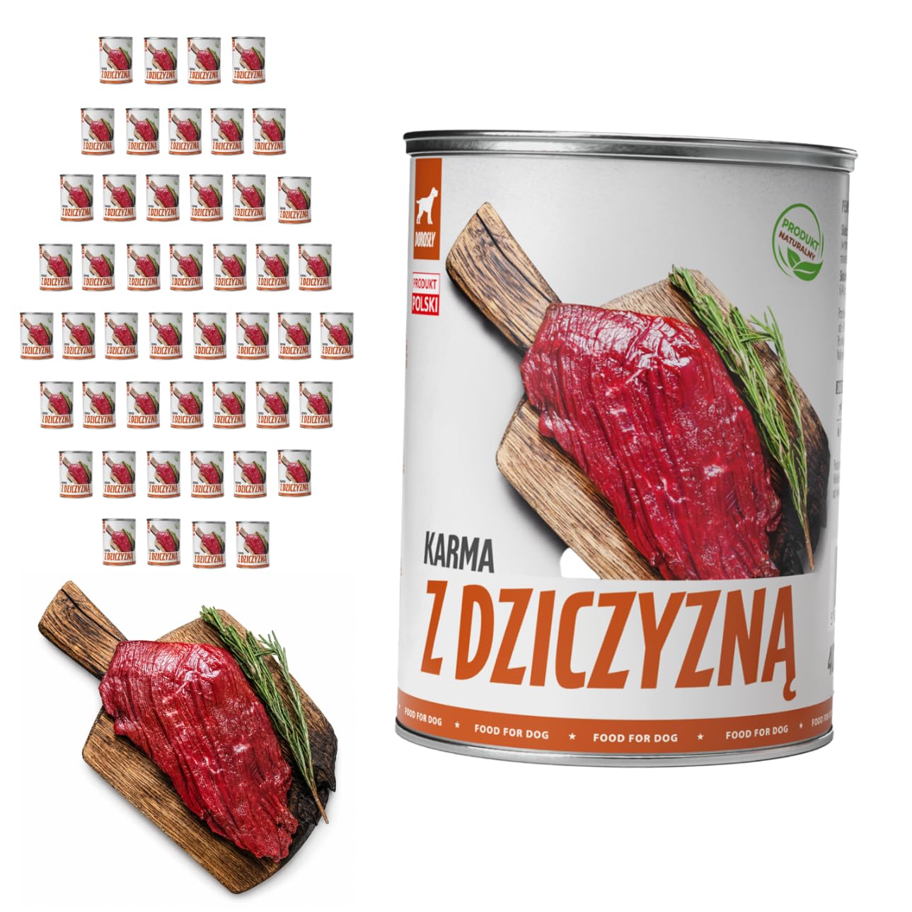 TufTuf Hundefutter Nass Dose 48x400g Wild
