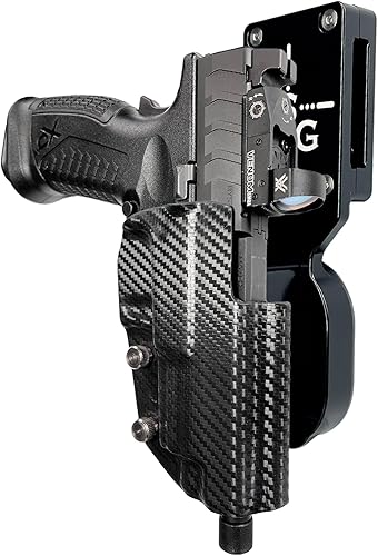 Miniatura 1 de Black Scorpion Gear Pro - Funda de competición resistente para Springfield XD-M Elite de 4.5 pulgadas