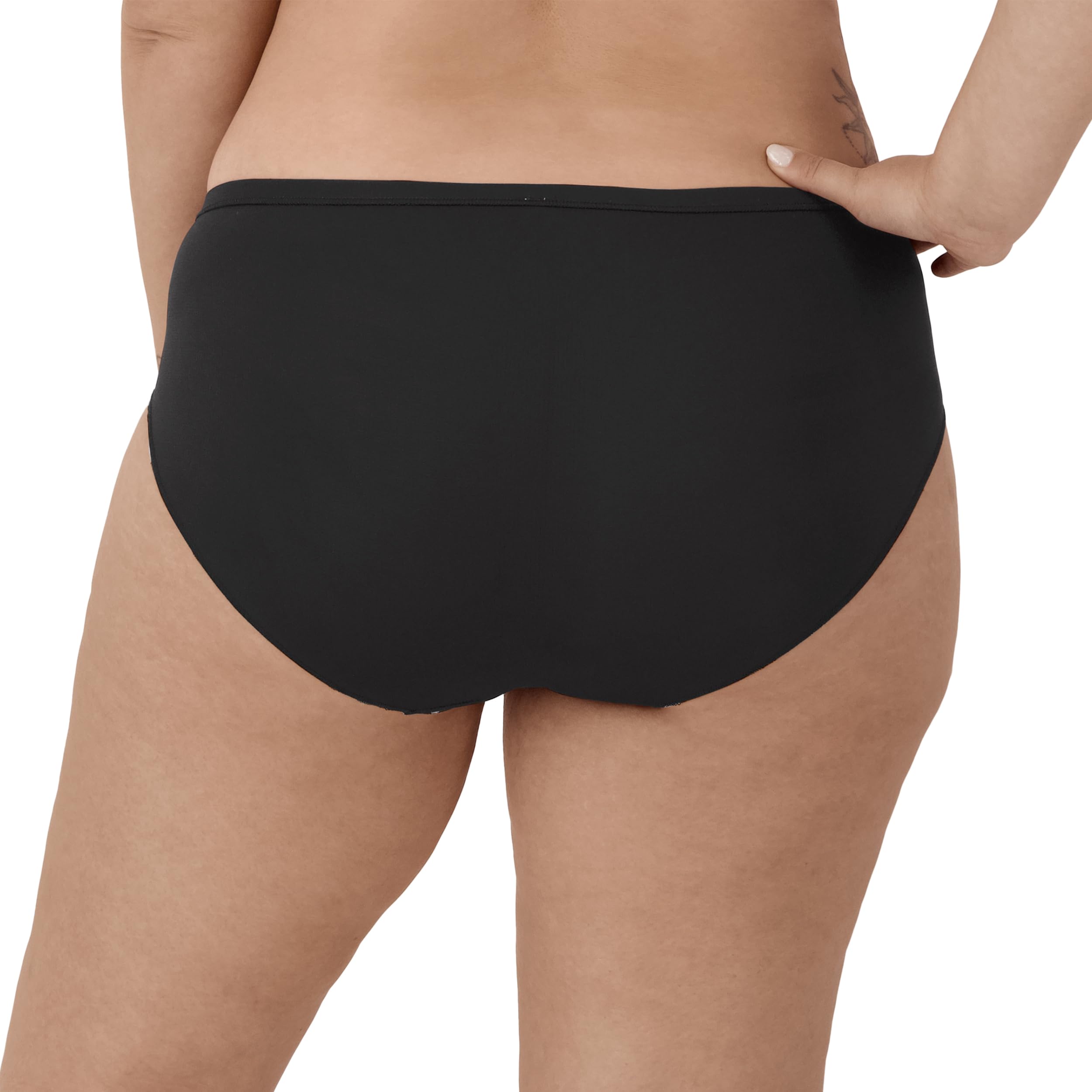 Hanes Paquete de Ropa Interior Hipster para Mujer, Bragas de Malla Transpirable para Mujer, Paquete de 5
