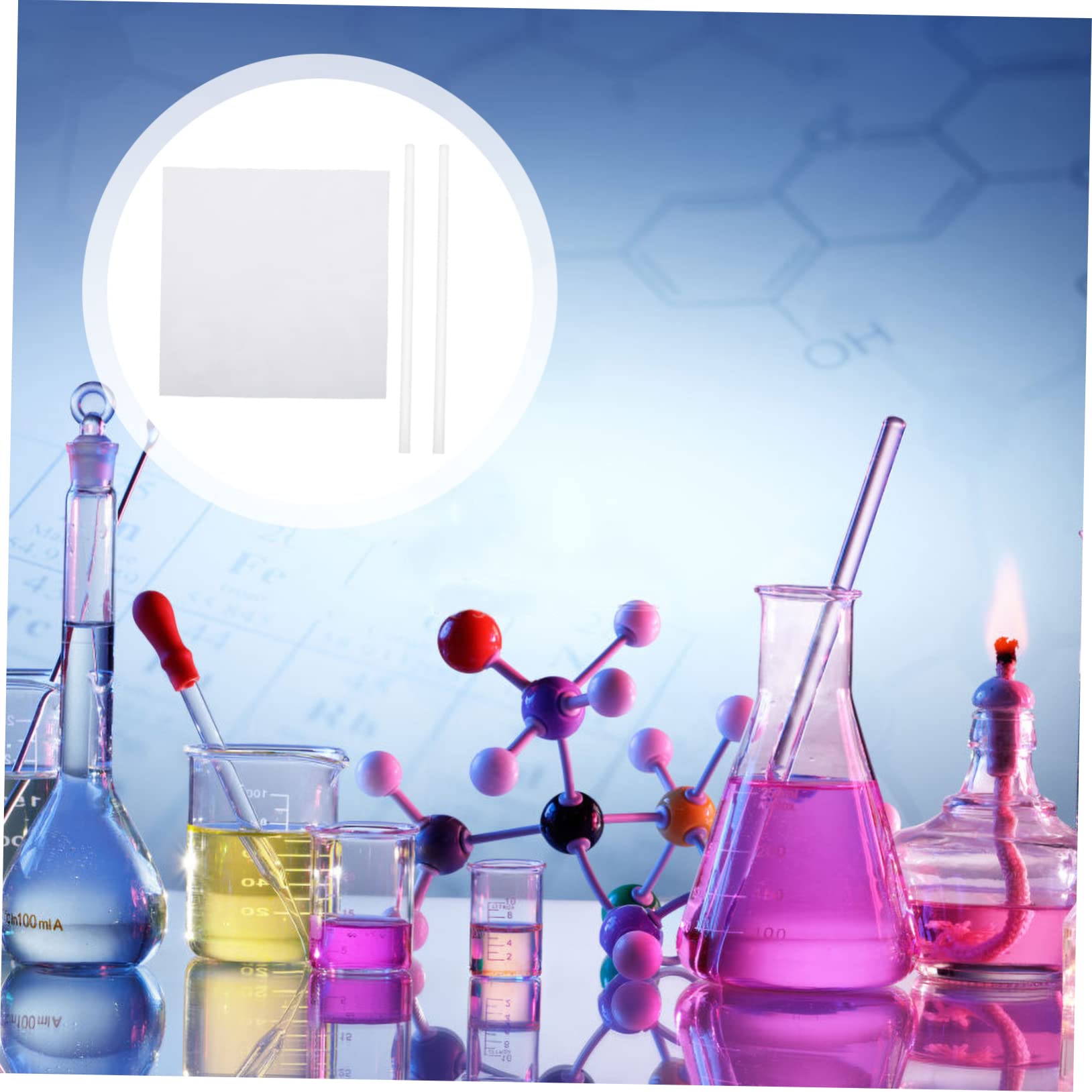 HOOTNEE 4 Packs Experimental Triboelectrification Science Experiment Supplies Static Experiment Supply Friction Electrification Experiment Equipment Physical Experiment Tool