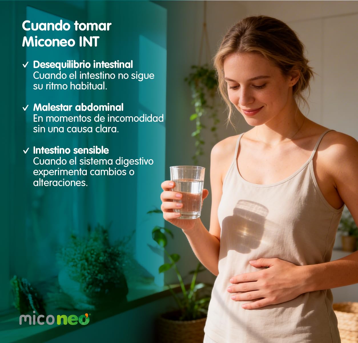 MICO NEO | INT | 60 Cápsulas | A Base de Achicoria, Shiitake, Melena de León y Seta de Cardo | Prebiótico Natural | Ayuda al Bienestar del Sistema Digestivo