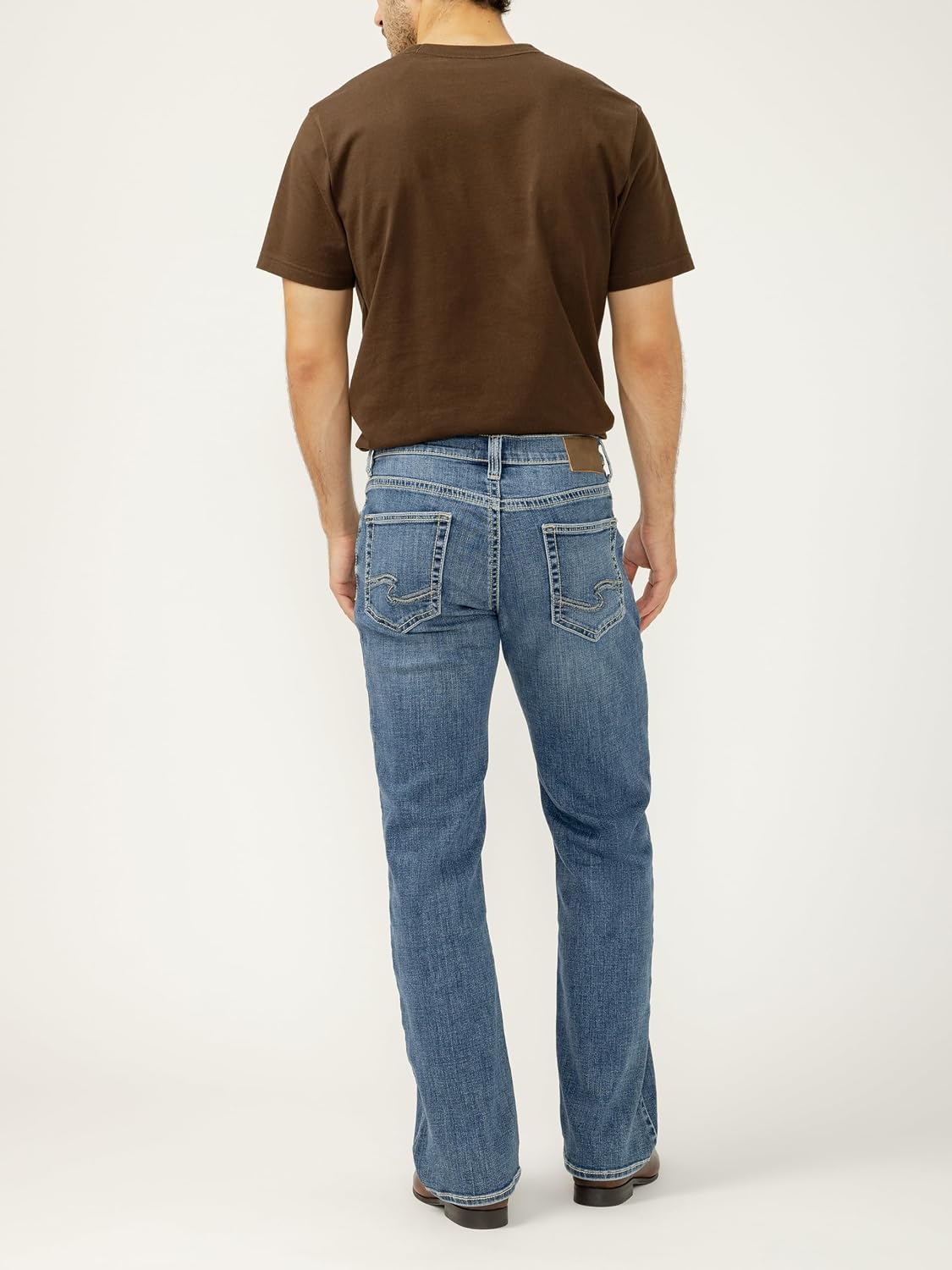 Silver Jeans Co. Men's Zac Relaxed Fit Straight Leg Jeans