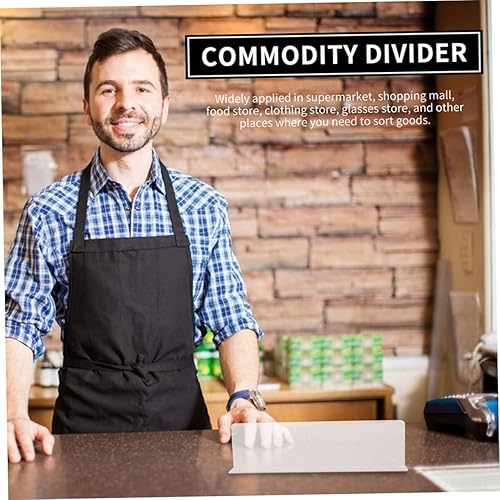 Miniatura 8 de CHILDWEET 5 unidades de separadores de estantes, organizador de estantes de armario, divisores de organización de armario para dormitorio,