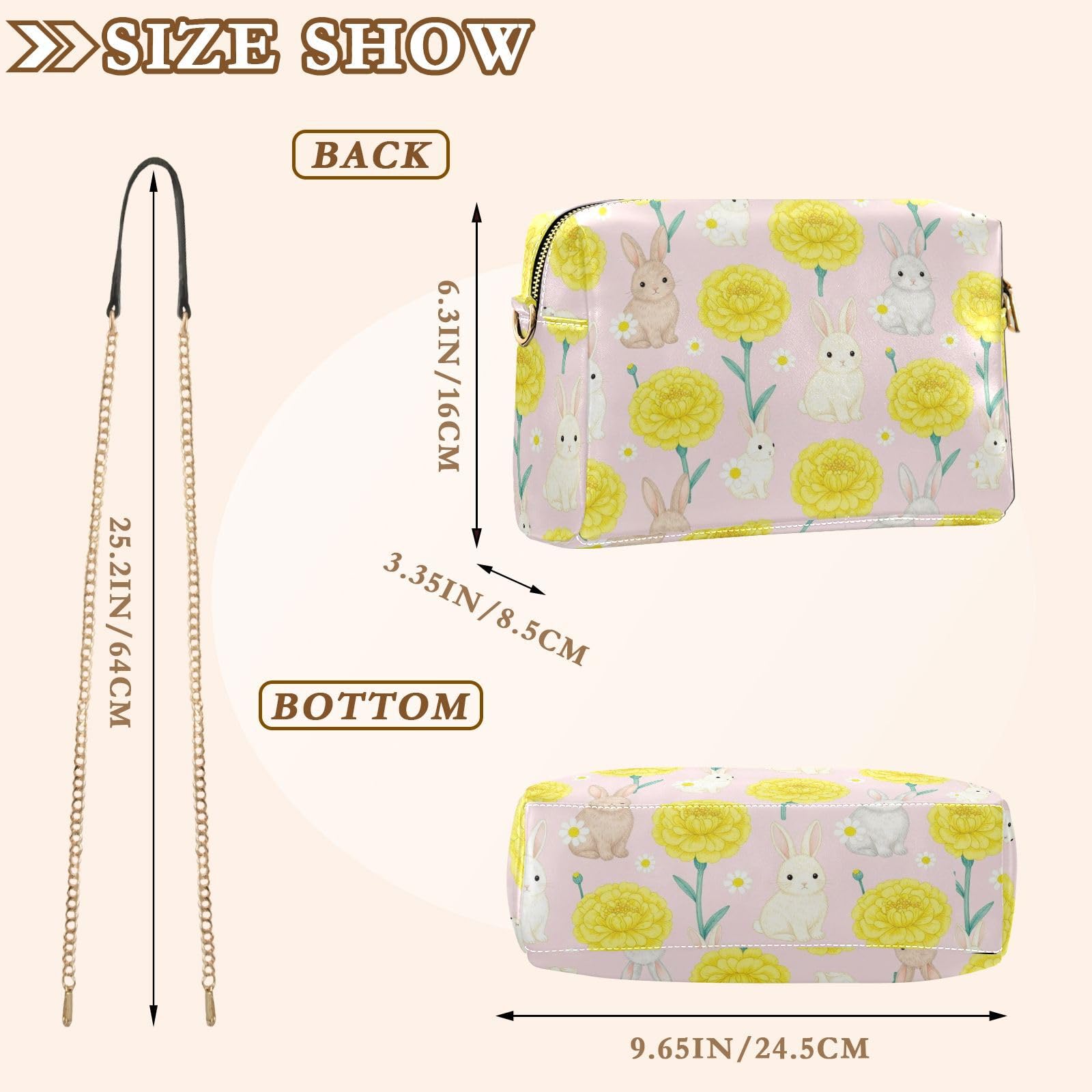 Wudan Bolso cruzado de uso diario para mujer, bolsillo frontal con