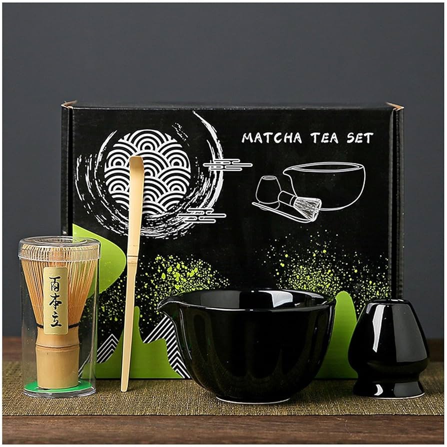 Amazon | 抹茶碗 抹茶茶碗4点セット[直径約13.2×高さ7.3cm