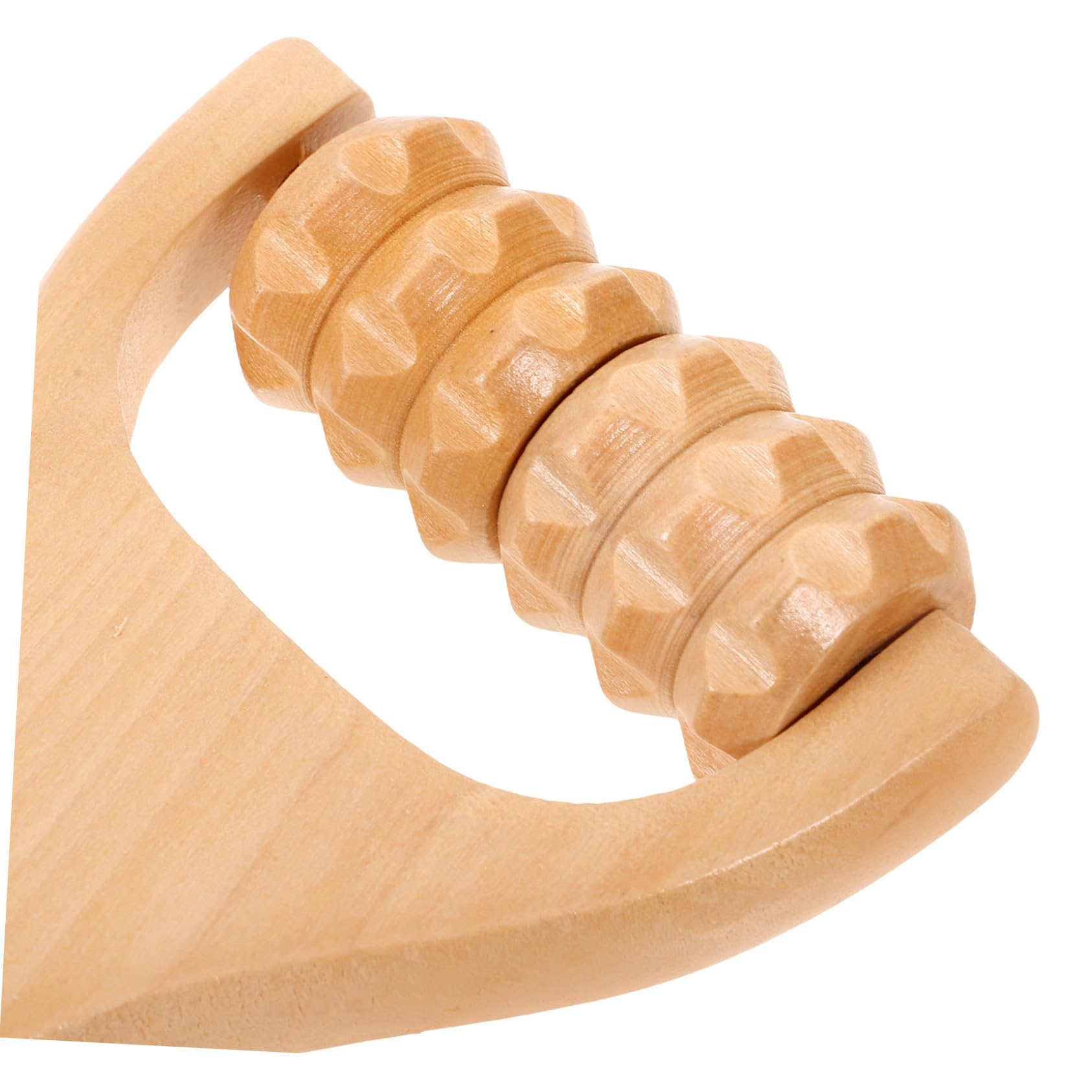 Rodillo de Masaje de Madera para Pies y Rostro, 1 Set