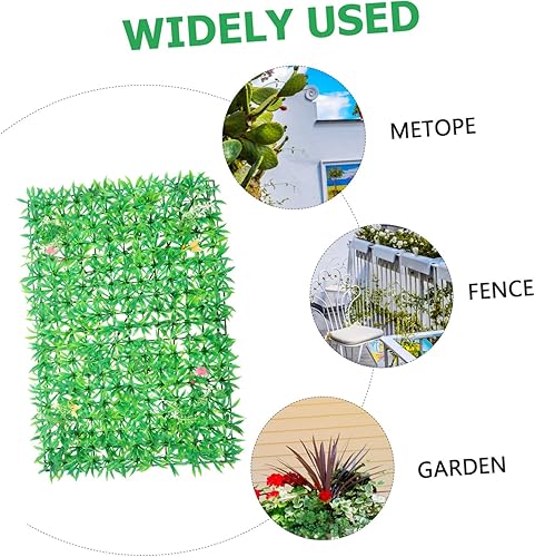 Miniatura 6 de Garneck 2 piezas de plantas artificiales, tapicería de interior, plantas de interior, panel de privacidad, seto artificial, vegetación, pared,