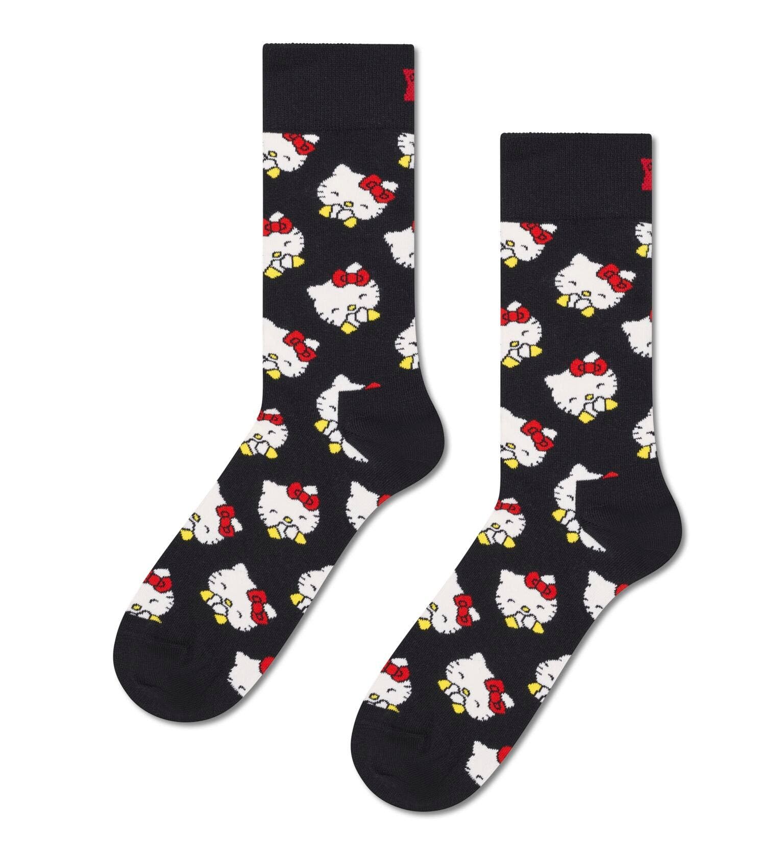 Happy Socks Hello Kitty Socken – Bunte Baumwollsocken mit Hello Kitty-Motiven, 36-40 & 41-46
