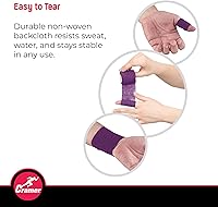 Vista 17 de Cramer Eco-Flex Self-Stick Stretch Tape, Cohesive Tape, Flexible Elastic Sports Tape, Athletic Training Room Supplies, Easy Tear & Self-Adherent