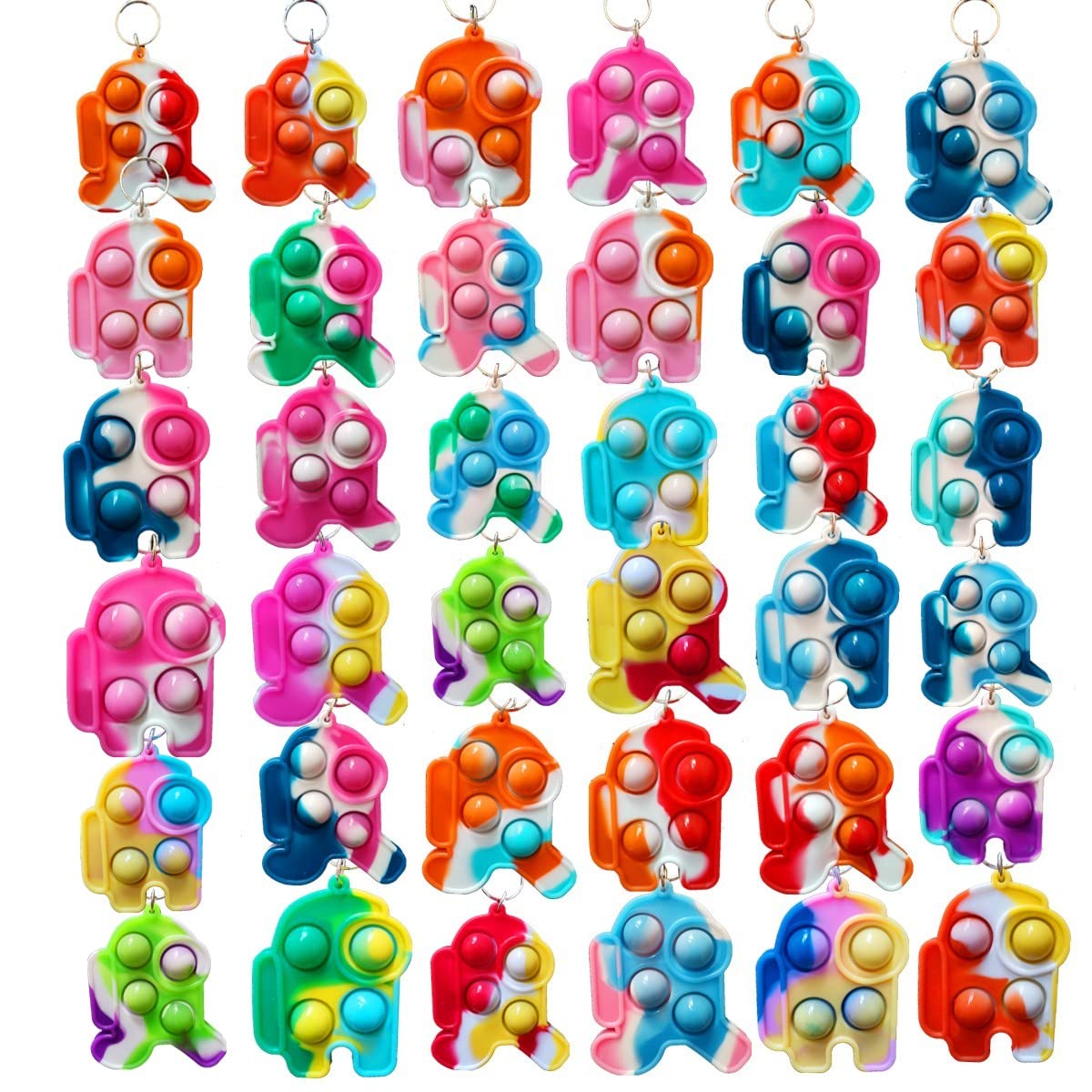 Kit Festa Inside Out Per Bambini - 12 Braccialetti, 12 Portachiavi, 50 Adesivi, 12 Occhiali - Foto 2