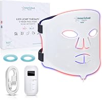 Nourished Bodynskin LED arcmaszk 114 LED-del, vörös és kék fény terápia, ráncok ellen 1