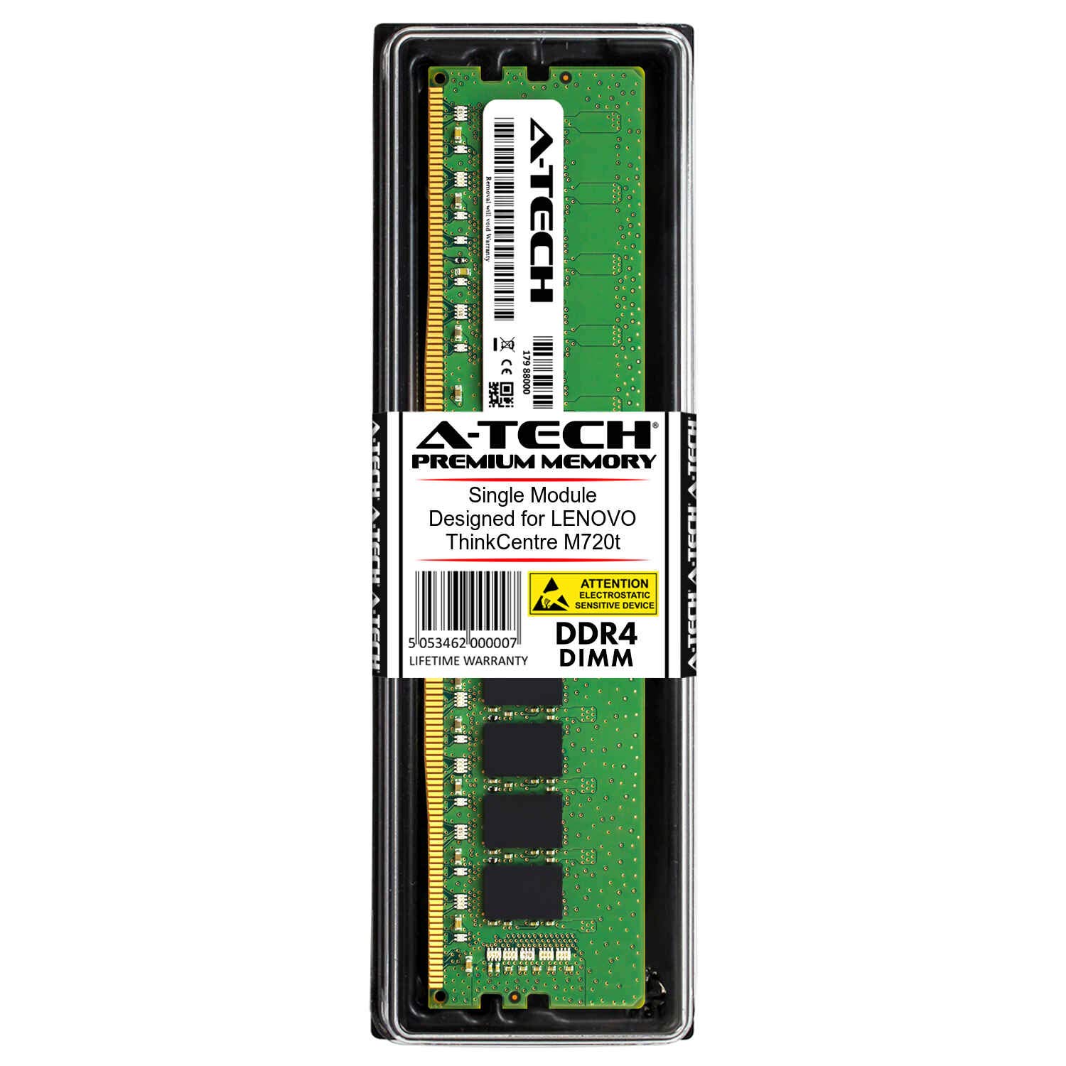 A-Tech 8GB RAM for Lenovo ThinkCentre M720t | DDR4 2666 DIMM PC4-21300 1.2V 288-Pin Memory Upgrade Module