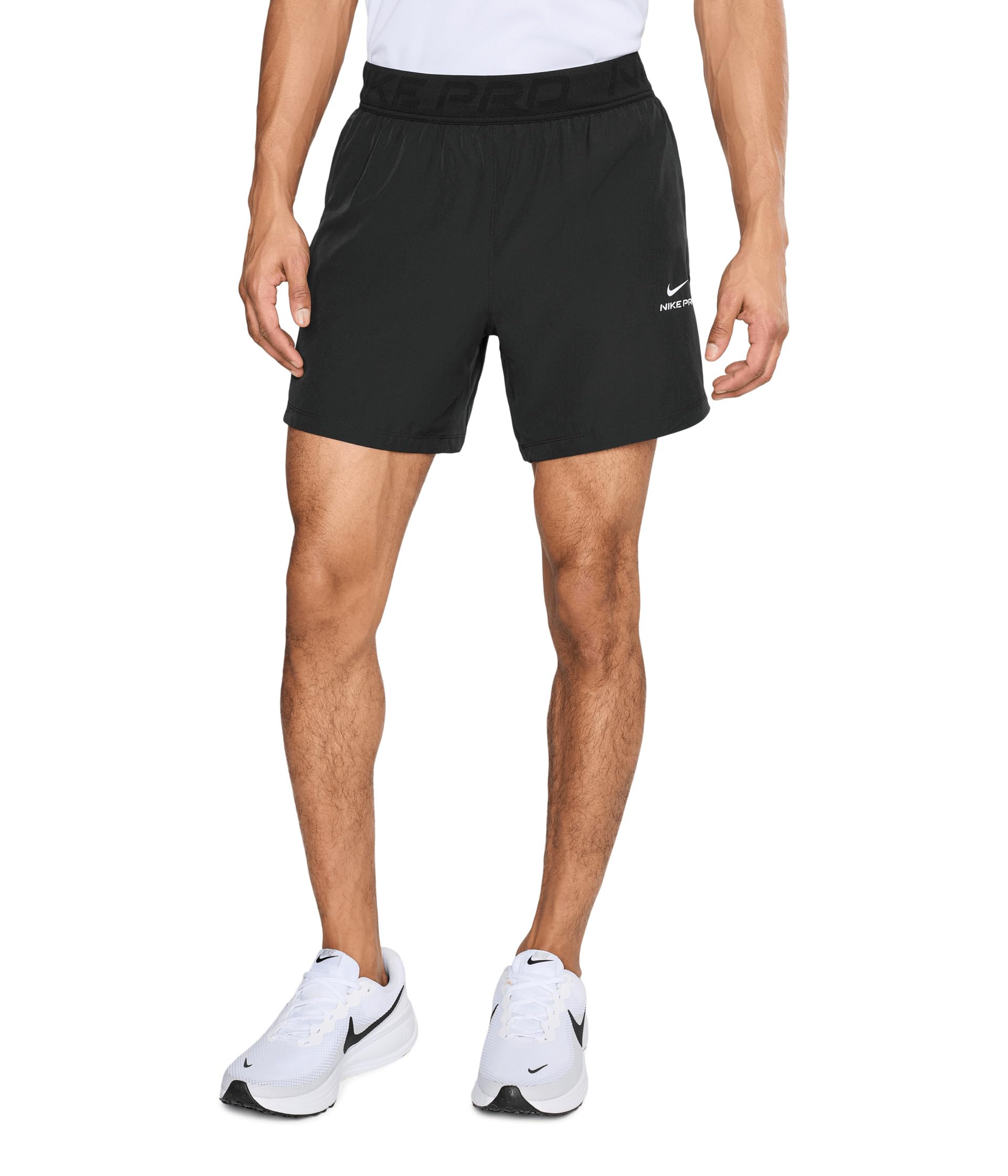 Nike DF 6In Pantaloncini da Uomo Black/​White S