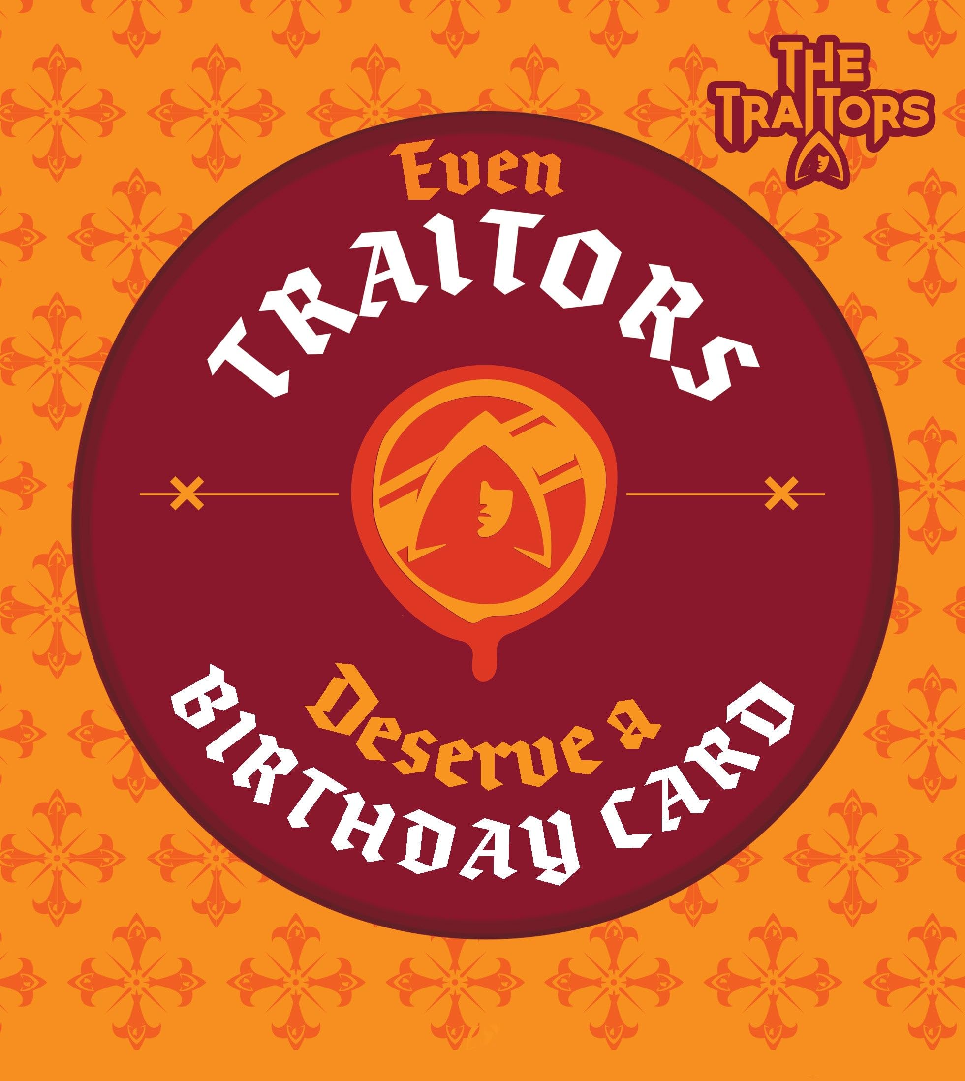 the traitors, generic, birthday card