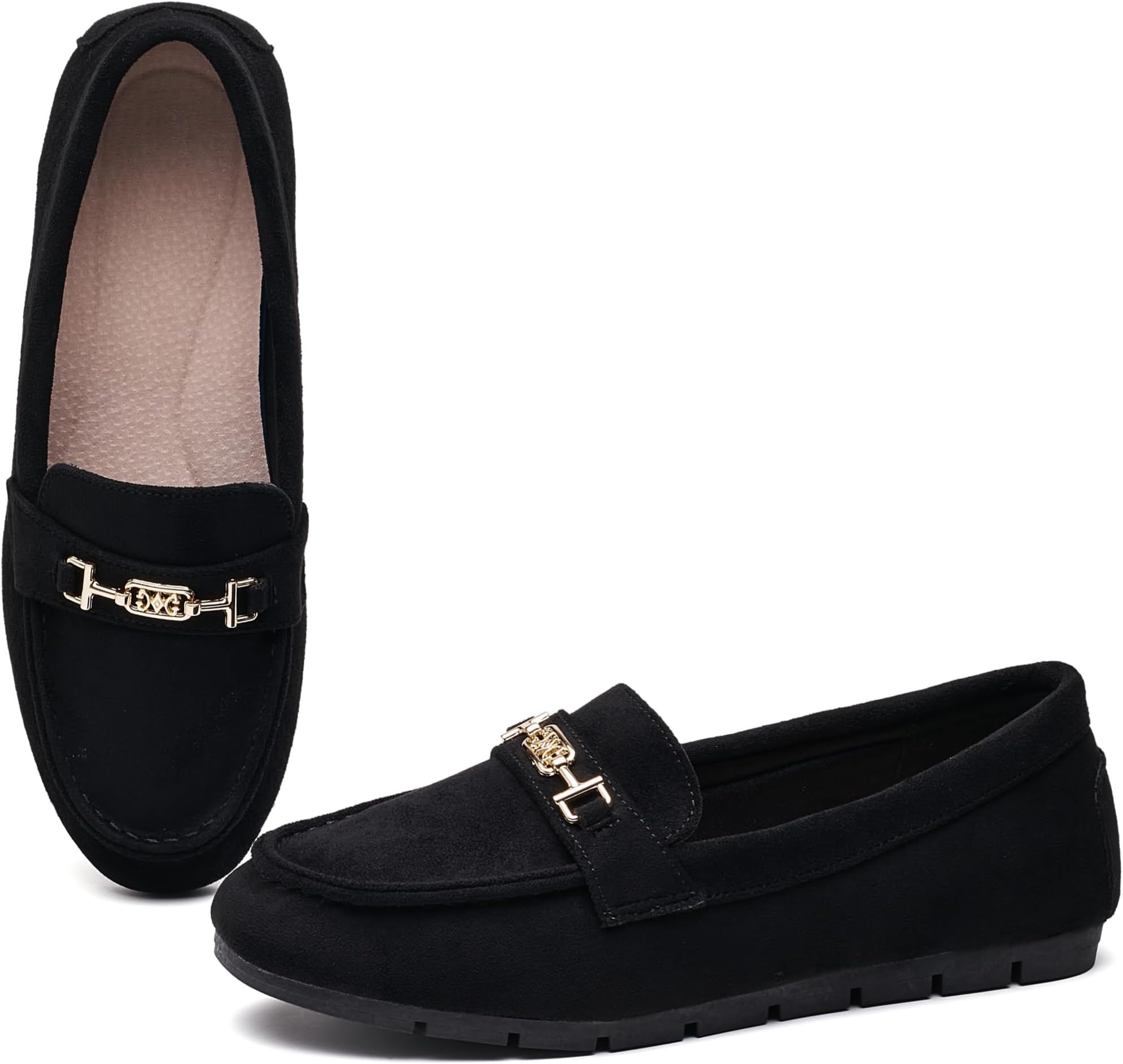 Loafers for Women Comfortable Slip On Flats with Memory Foam Insole for Daily Wearing