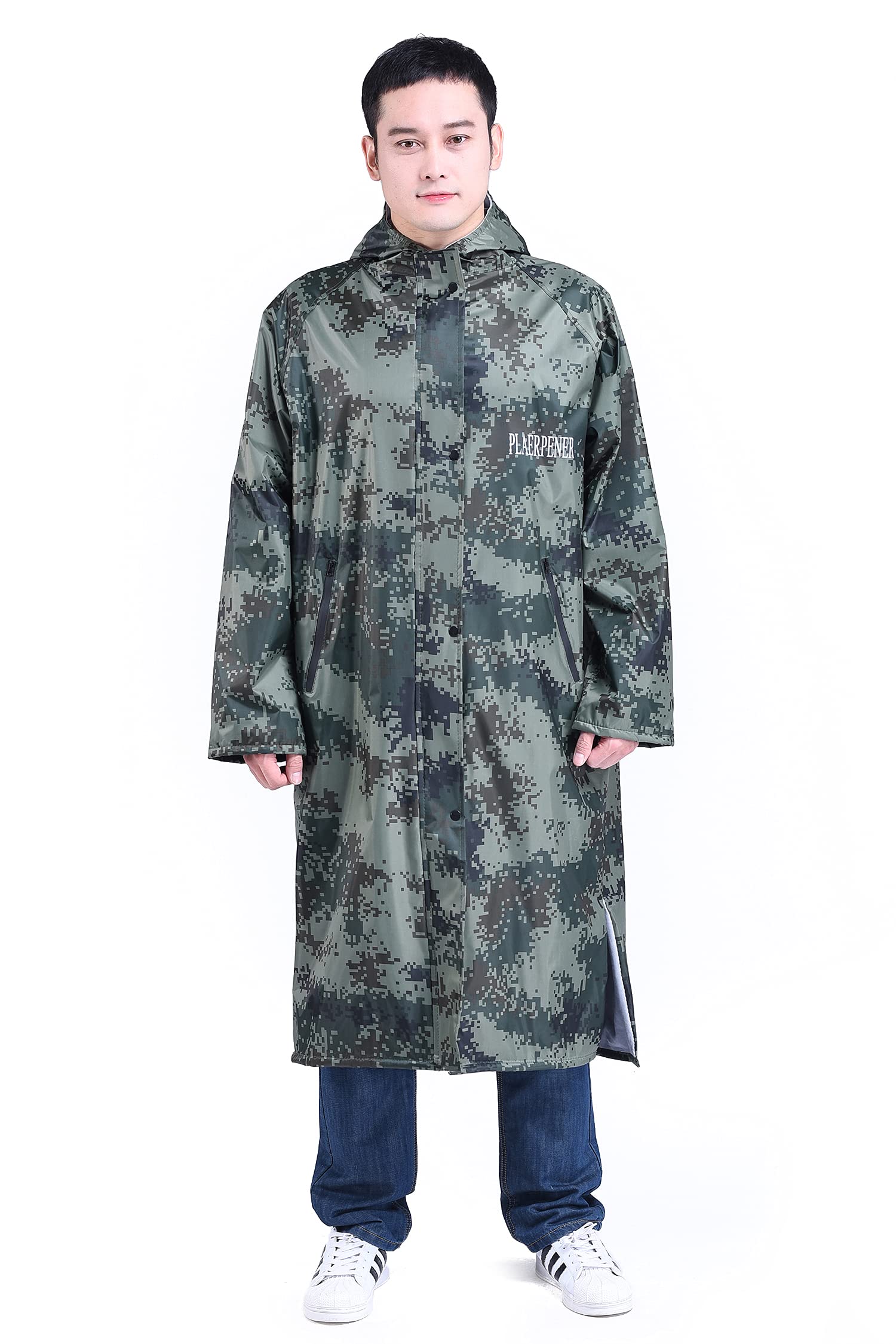 Bata de cambio impermeable para hombre que busca protección y abrigo 5