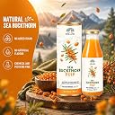 ROGCARE Sea Buckthorn Juice 1 Litre Glass Bottle | 100% Natural Herbal Juice | Rich in Vitamin C & Omega 3,6,7,9 | Immunity Booster & Skin Health Support gallery image