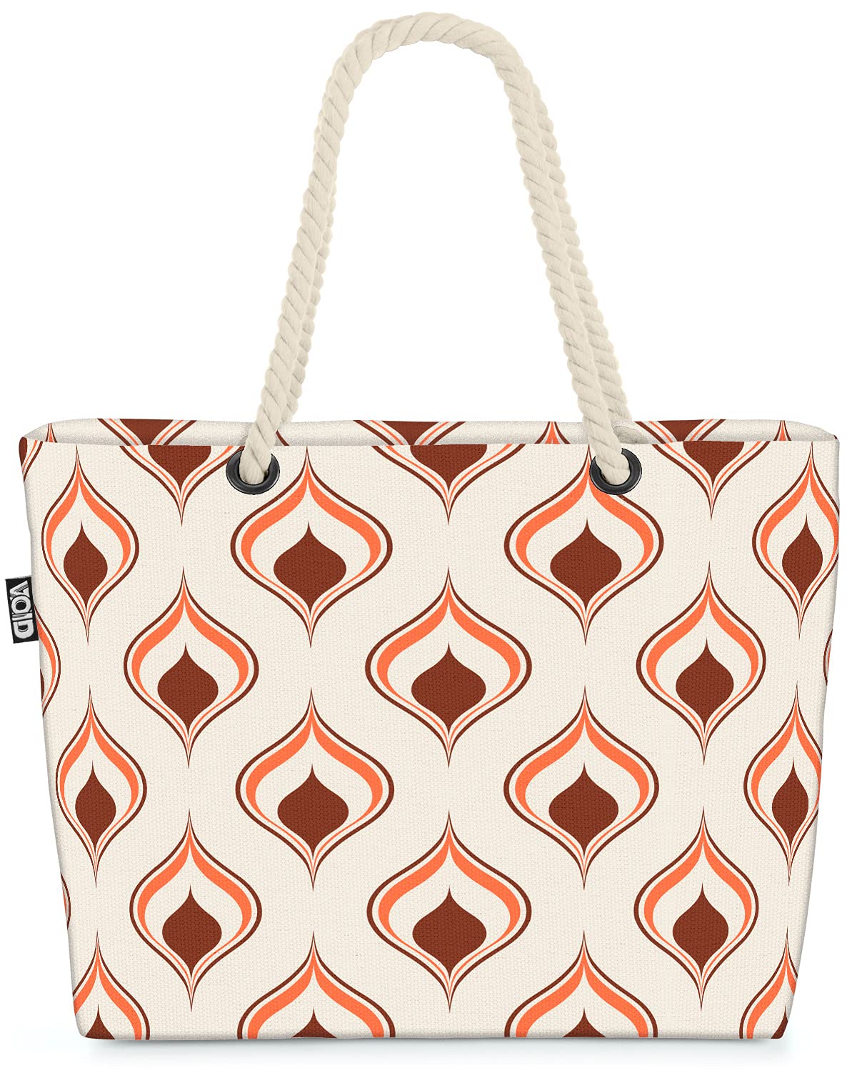 VOID Tomados De La Mano Bolsa De Playa 58x38x16cm 23L Shopper Bolsa De