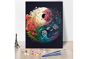 TUMOVO Zen Water Canvas Kit: Immerse in Tranquility