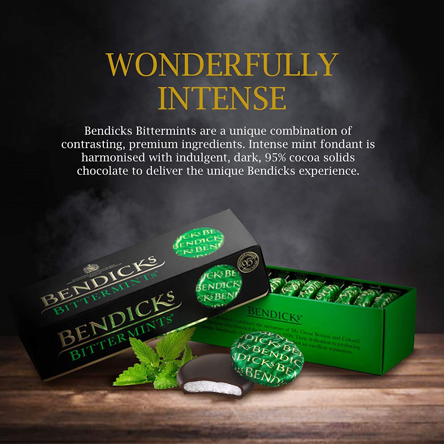 Bendicks Bittermints (200g) - Packung mit 6