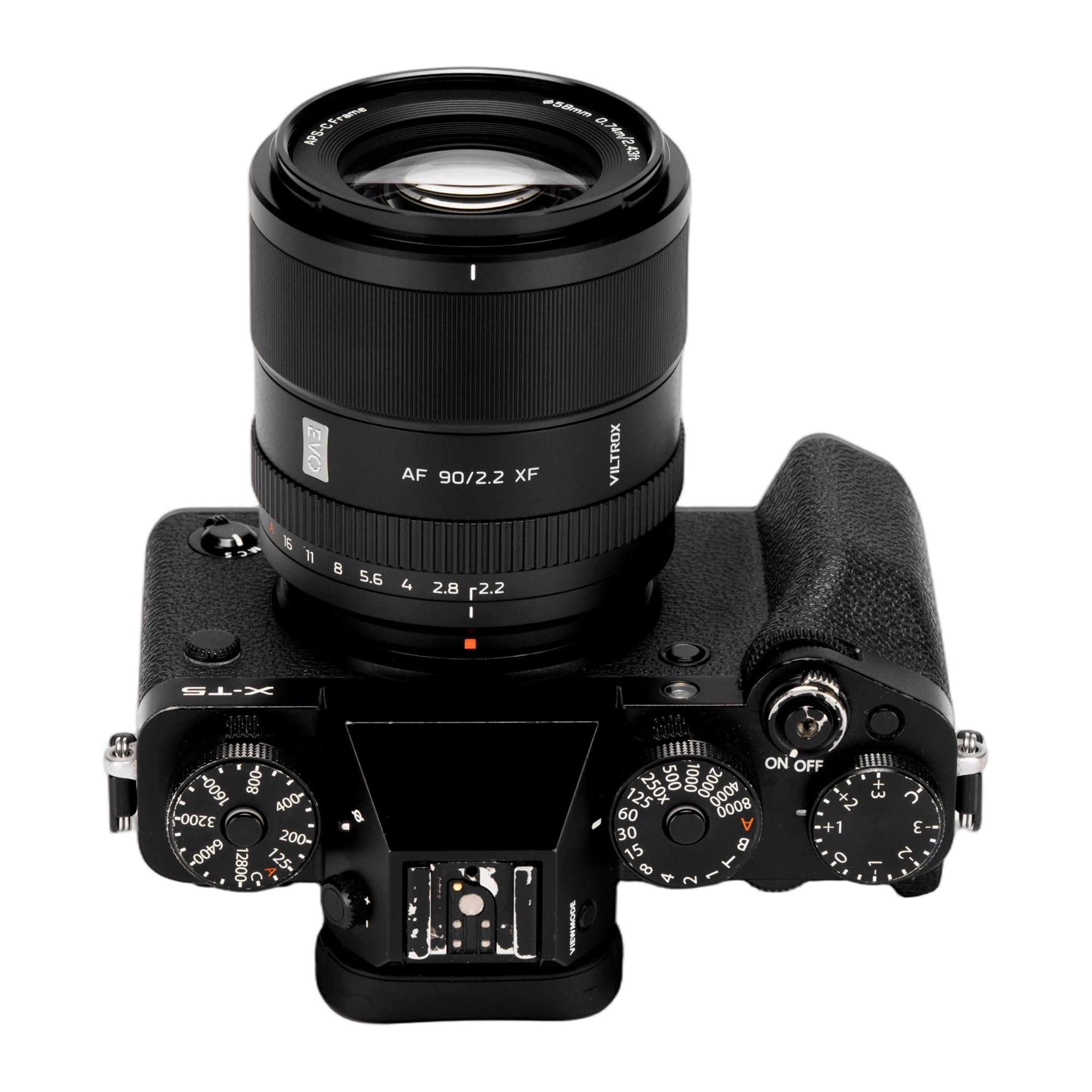VILTROX 90mm F2.2 XF EVO Objektiv, AF 90mm f2.2 für Fuji X Mount, Autofokus APS-C Objektiv für Fujifilm X-M5 X-E5 X-S20 X-T5 X-T30 II X-T50 X-H2 S X-T4