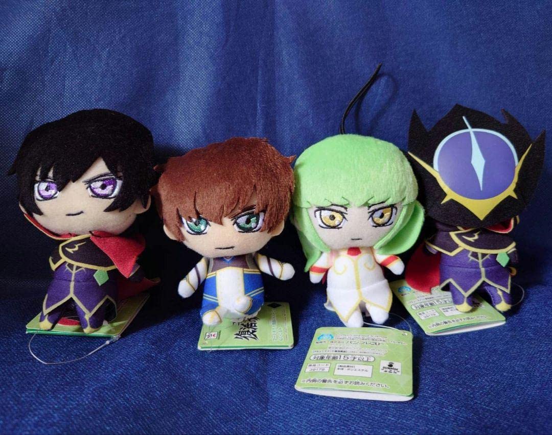 Amazon.co.jp: コードギアス 復活のルルーシュ ぬいぐるみ 4体セット