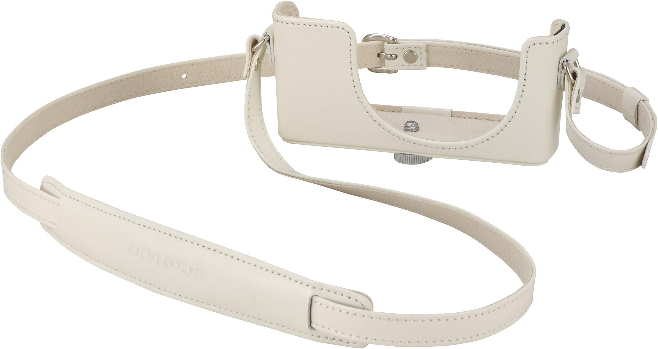 Olympus CSCH-97 Leather Body Jacket for XZ-1 Camera (White)