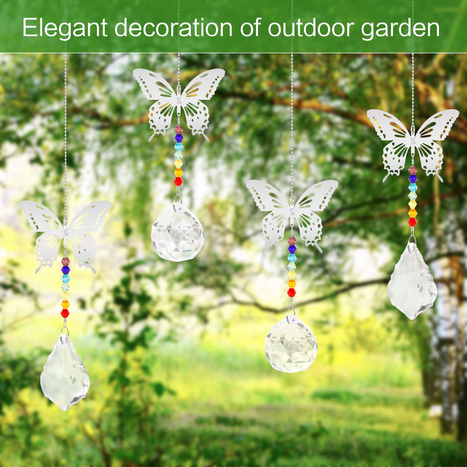 Acchiappasole Cristallo - Prismi Arcobaleno Per Finestre - Foto 4