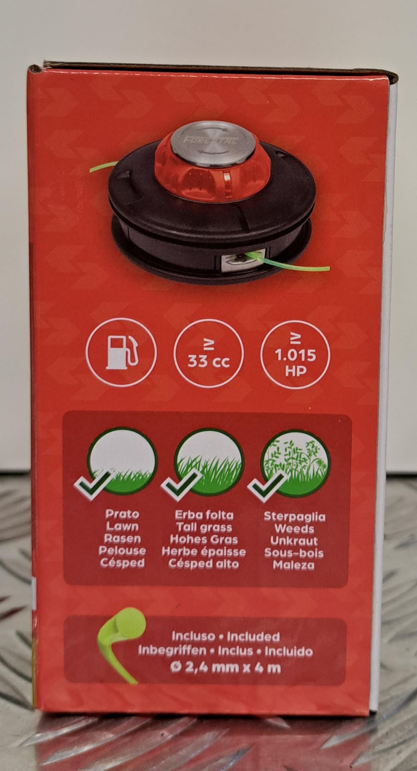 Testina Easy Work Ø130 con pomello coppa folle e kit inserti