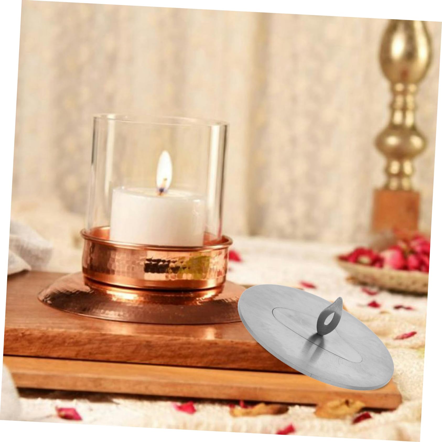 Amazon.co.jp: MUCKLILY ステンレス製キャンドル消火器 耐久性のある