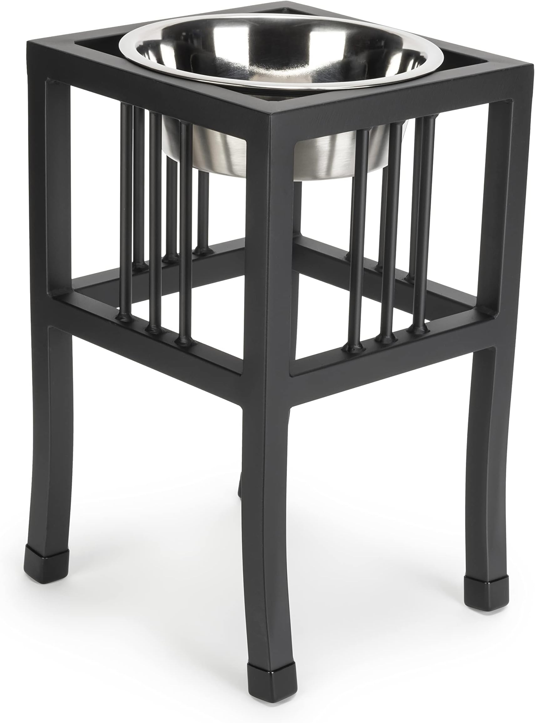 Pet Supplies : Double Bowl Elevated Diner - 18" Tall - Raised Dog