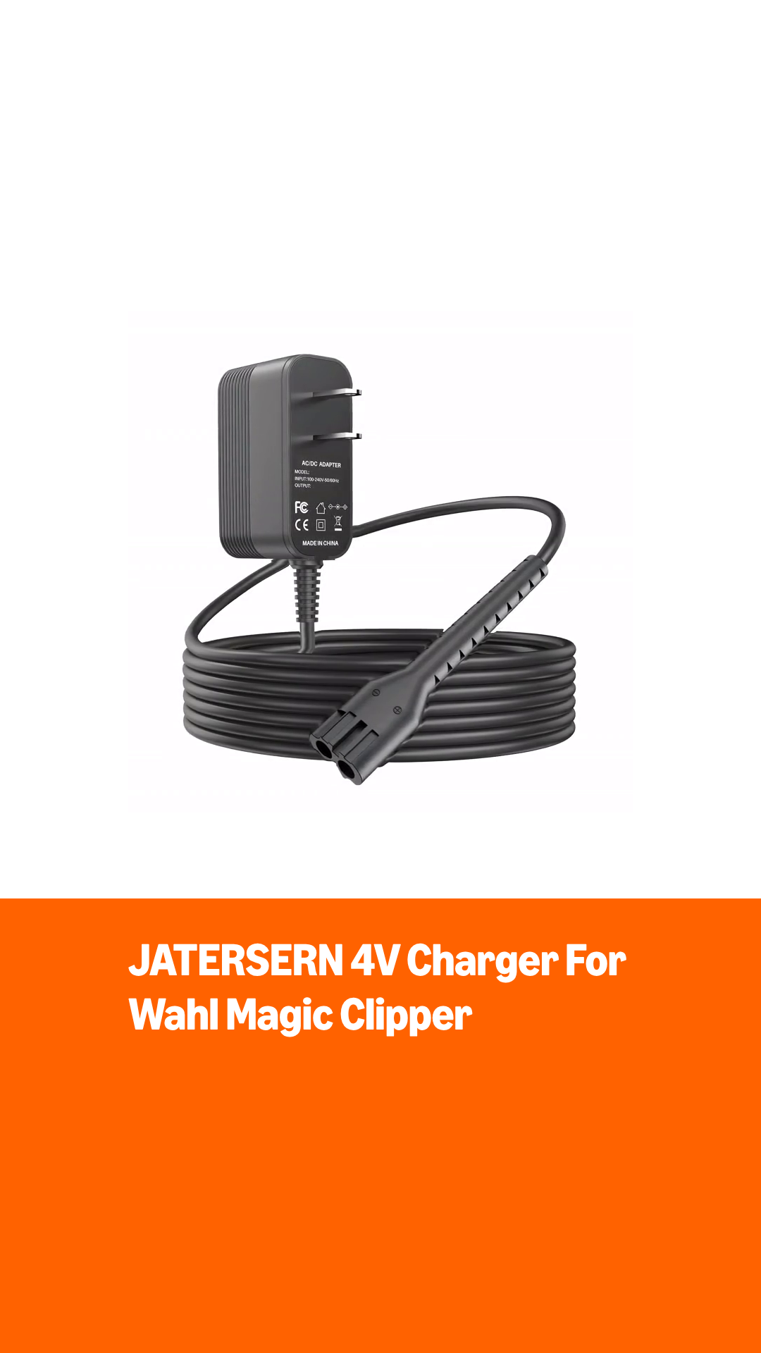 Amazon.com: 4V Charger for Wahl Magic Clipper Cordless Power