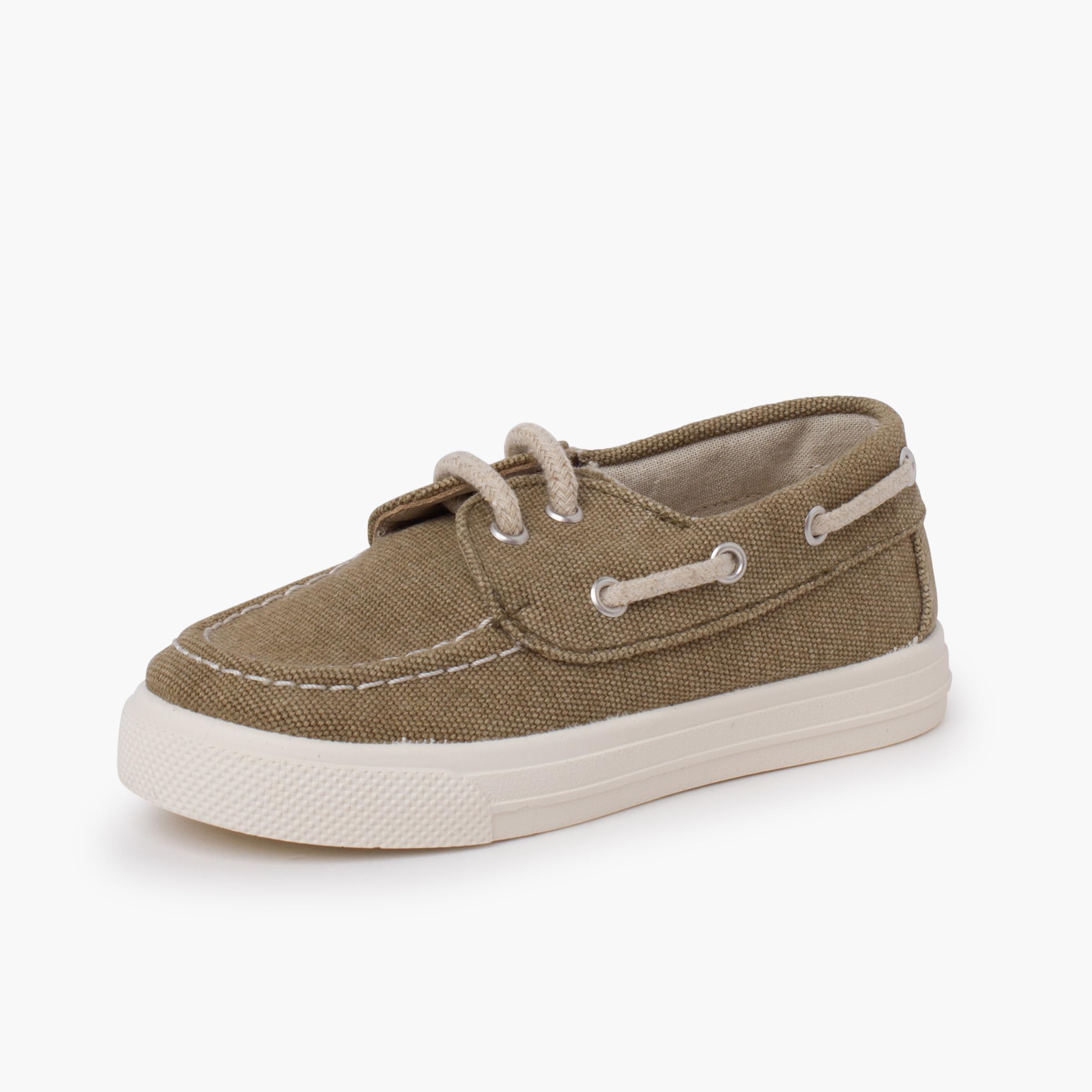 Pisamonas Letnie Żeglarskie Buty Dziecięce Z Organicznej Tkaniny Rozmiar 32 Kolor Khaki