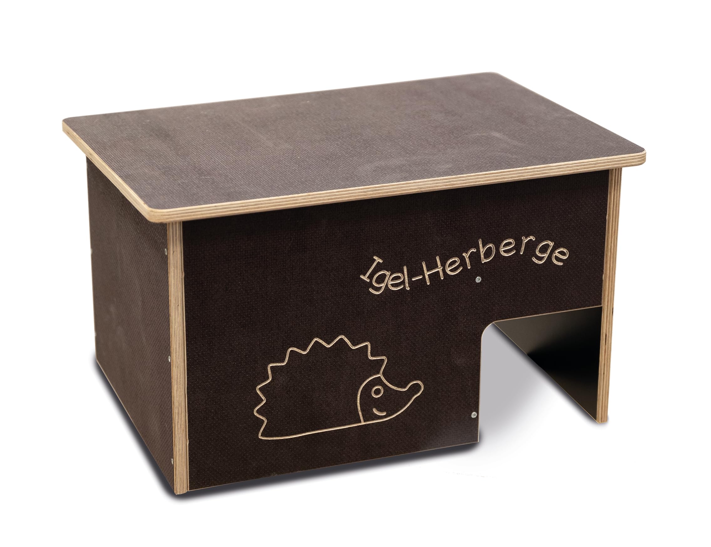 Igelherberge, Holz-Unterschlupf für Igel, Schutzhütte für den Garten