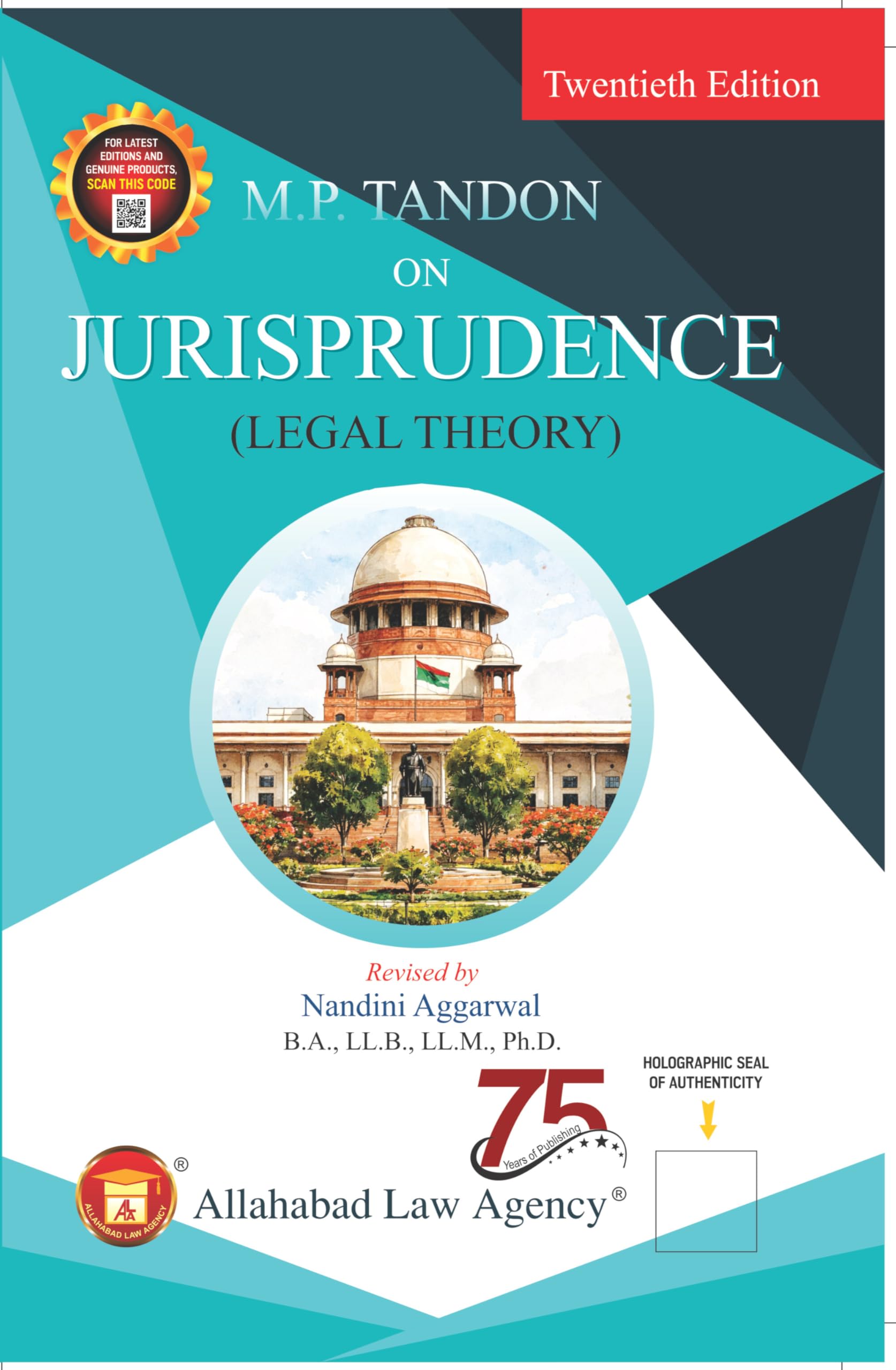 Jurisprudence (Legal Theory) - Law Textbook for LLB & LLM by M.P.