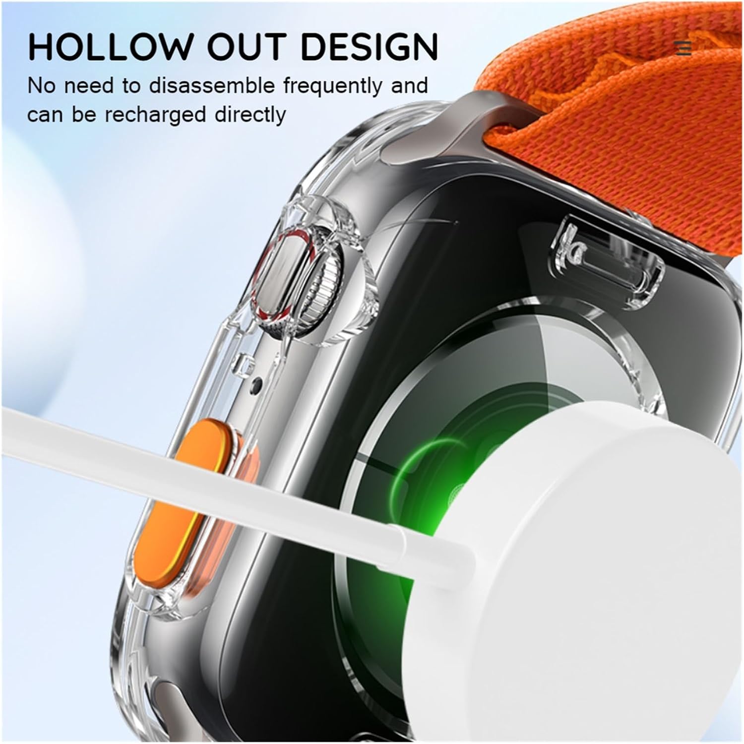 Watch Case for Apple Watch S10 42mm 46mm No Screen Protector Full HD TPU Bumper Cover for iWatch Series 10 Watch Cases
