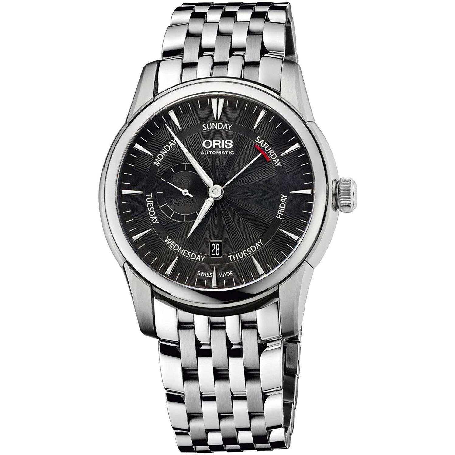 Oris Artelier Small Second, Pointer Date Automatic Men's Watch 01 745 7666 4054-07 8 23 77