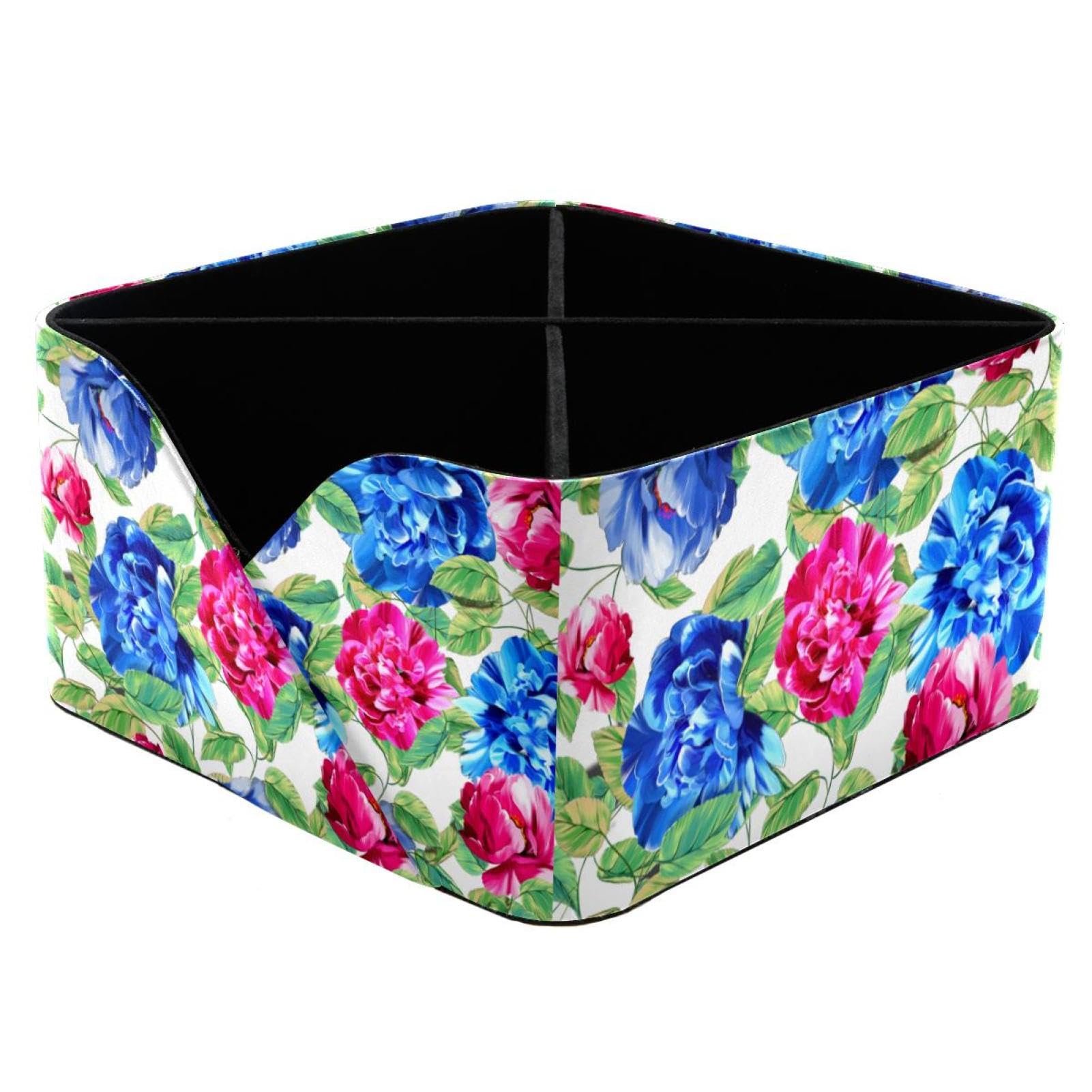 Organiseur de bureau avec 4 compartiments rose et bleu pour stylos