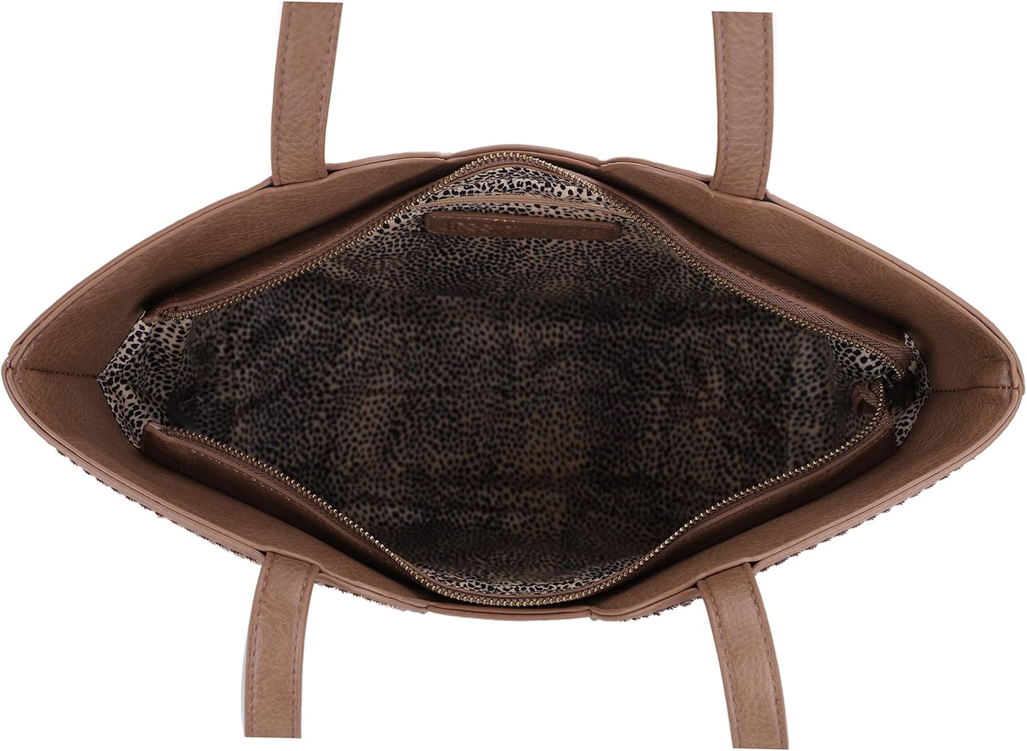 JESSIE & JAMES | Cassidy Tooled Women Concealed Carry Tote Bag with Lock and Key, Top Handle Shoulder Bag with Wristlet
