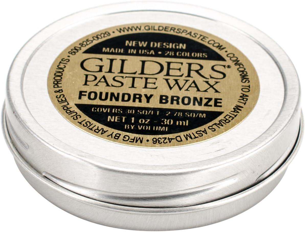 Baroque Art Gilders Paste 1 Ounce-Foundry Bronze (GP-FB27M)
