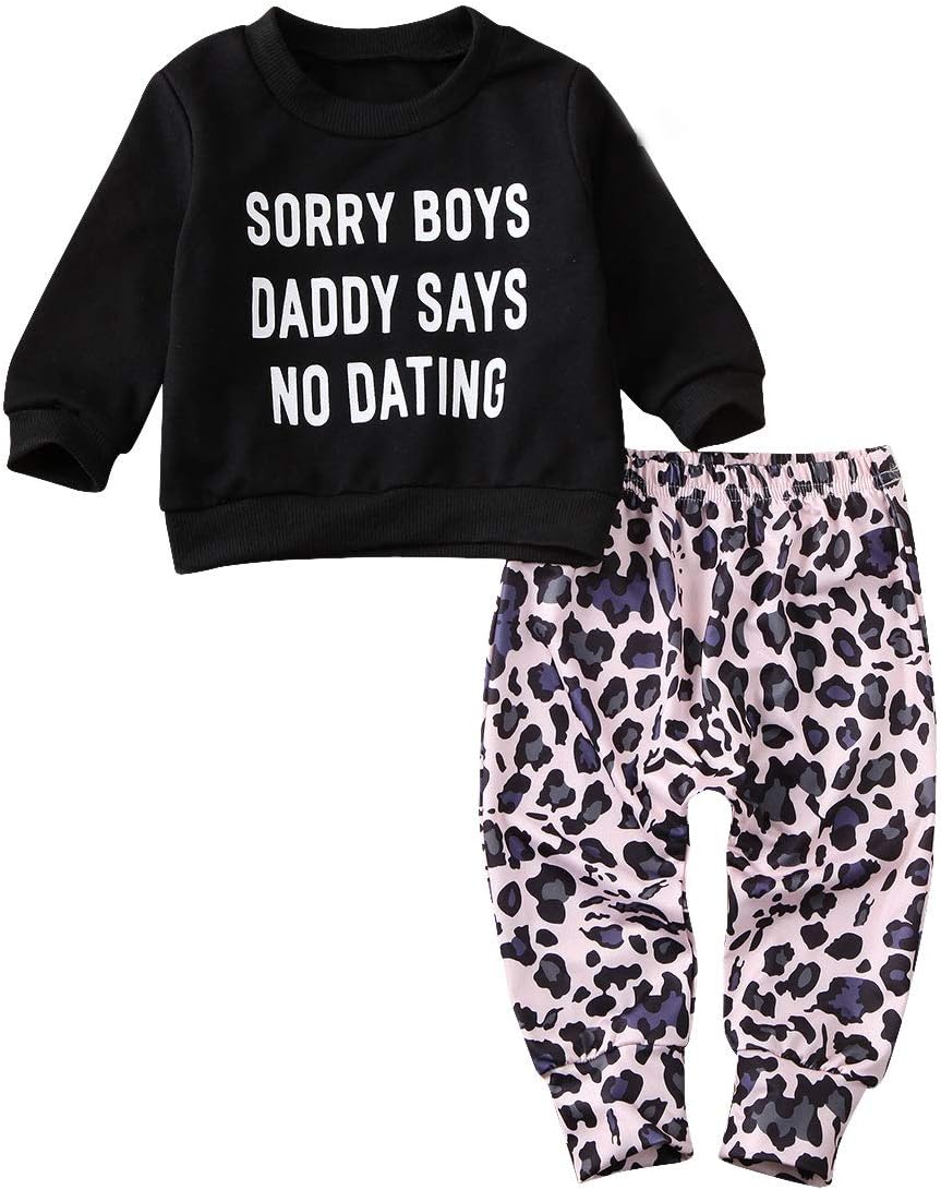 Newborn Baby Girl Floral Clothes Long Pants Outfits Short